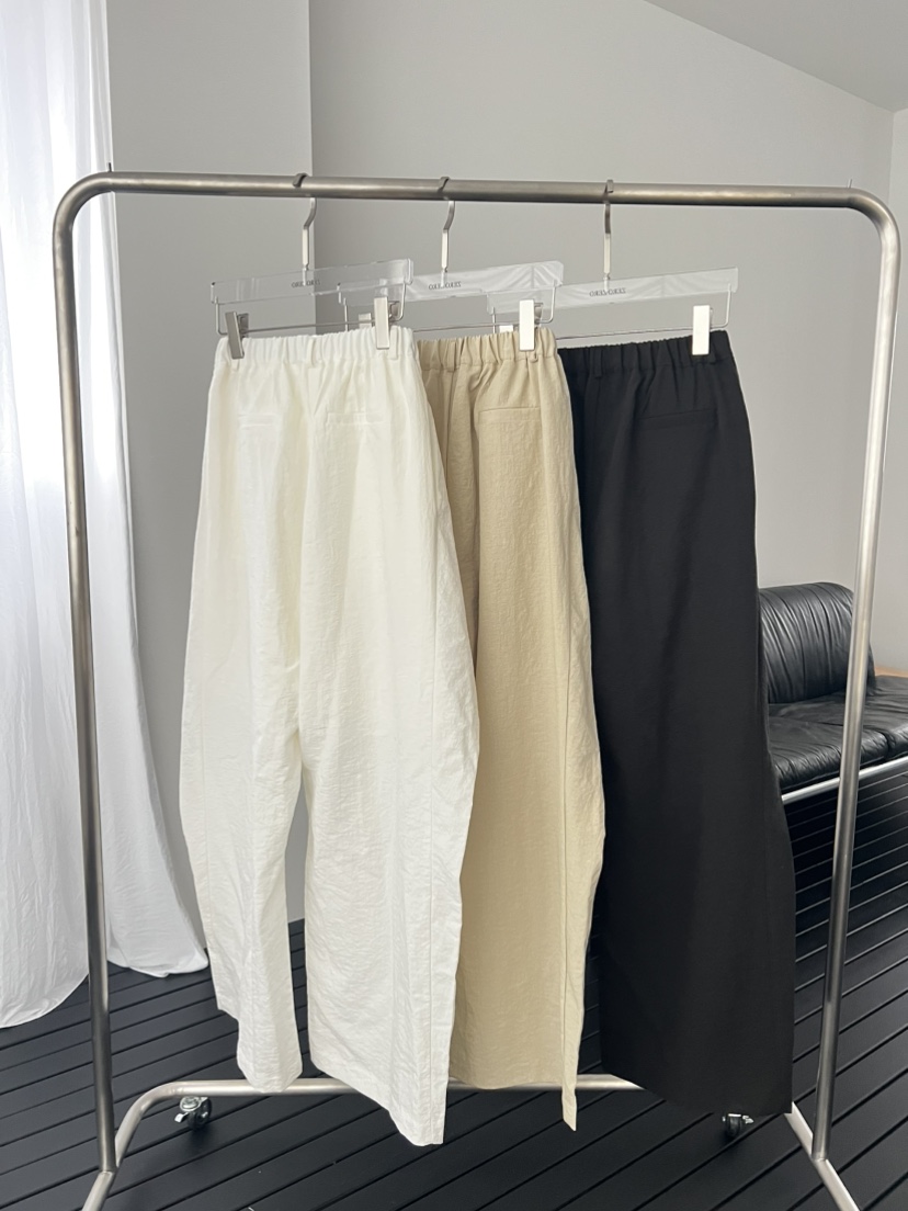 ZEROZERO韓國東大門代購女裝新品時尚休閑26春夏休閑褲闊腿褲ZEROZERO休閑褲