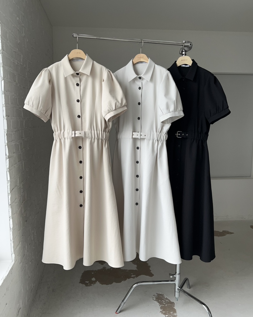 VERNI韓國東大門直郵女裝新品休閑推薦職業人氣時尚連衣裙VERNI連衣裙