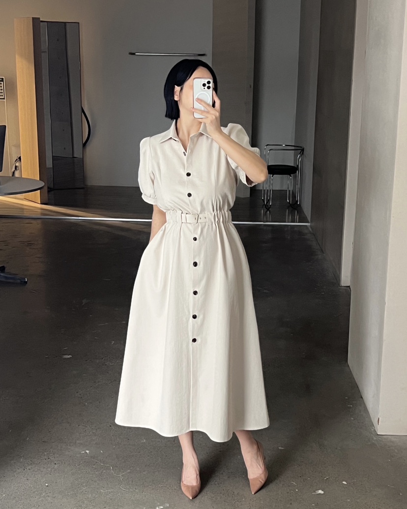 VERNI韓國東大門直郵女裝新品休閑推薦職業人氣時尚連衣裙VERNI連衣裙