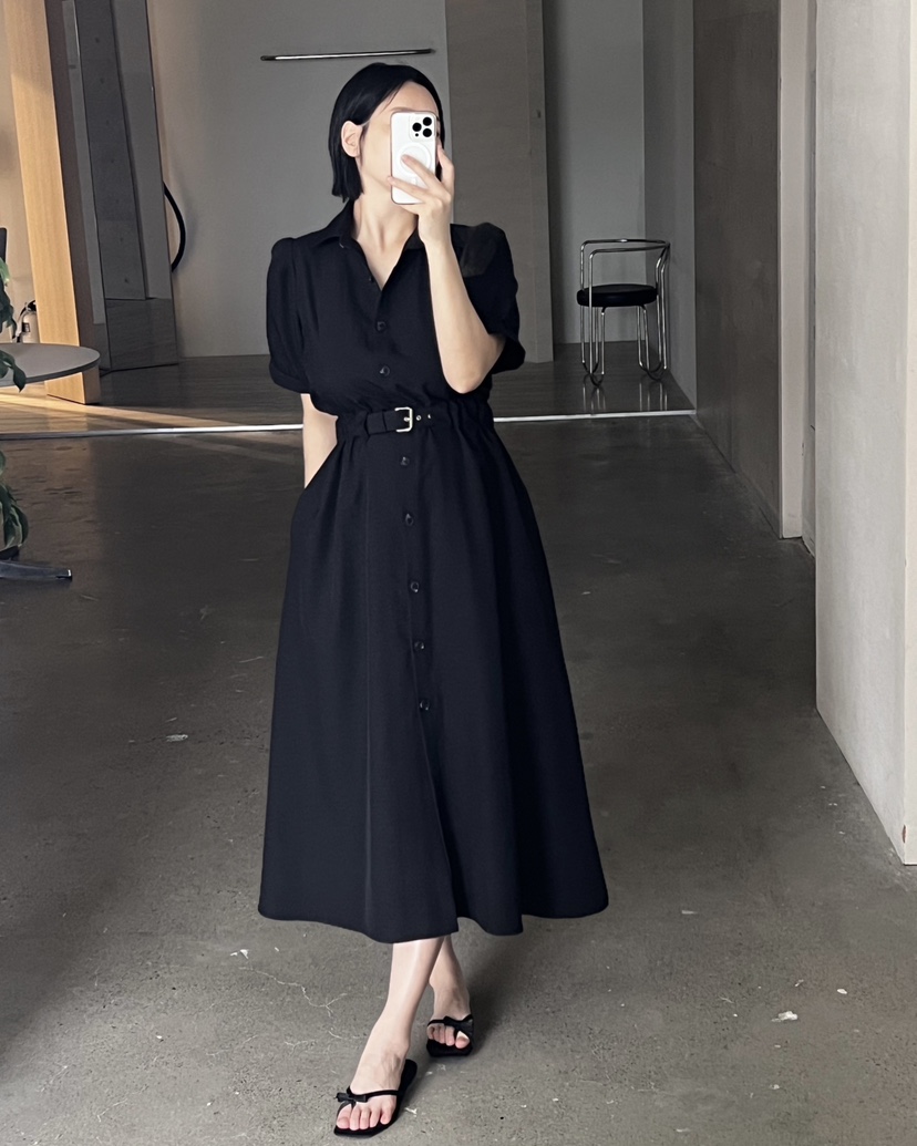 VERNI韓國東大門直郵女裝新品休閑推薦職業人氣時尚連衣裙VERNI連衣裙