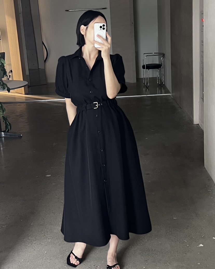 VERNI韓國東大門直郵女裝新品休閑推薦職業人氣時尚連衣裙VERNI連衣裙