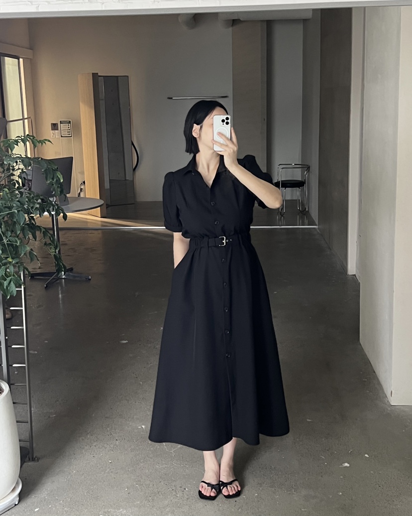 VERNI韓國東大門直郵女裝新品休閑推薦職業人氣時尚連衣裙VERNI連衣裙