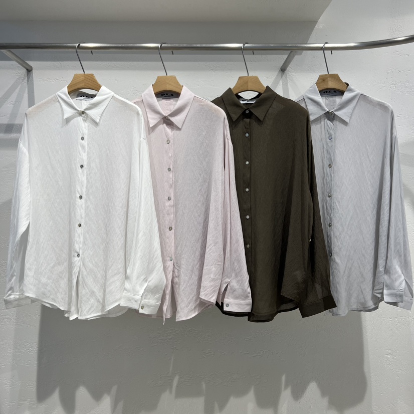 OLA韓國東大門直郵女裝新款熱賣推薦休閑職業26春夏襯衫蕾絲衫mellor/OLA襯衫/蕾絲衫