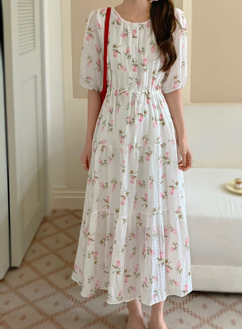 OLA韓國代購女裝新品職業休閑人氣推薦時尚26春夏熱賣連衣裙mellor/OLA連衣裙