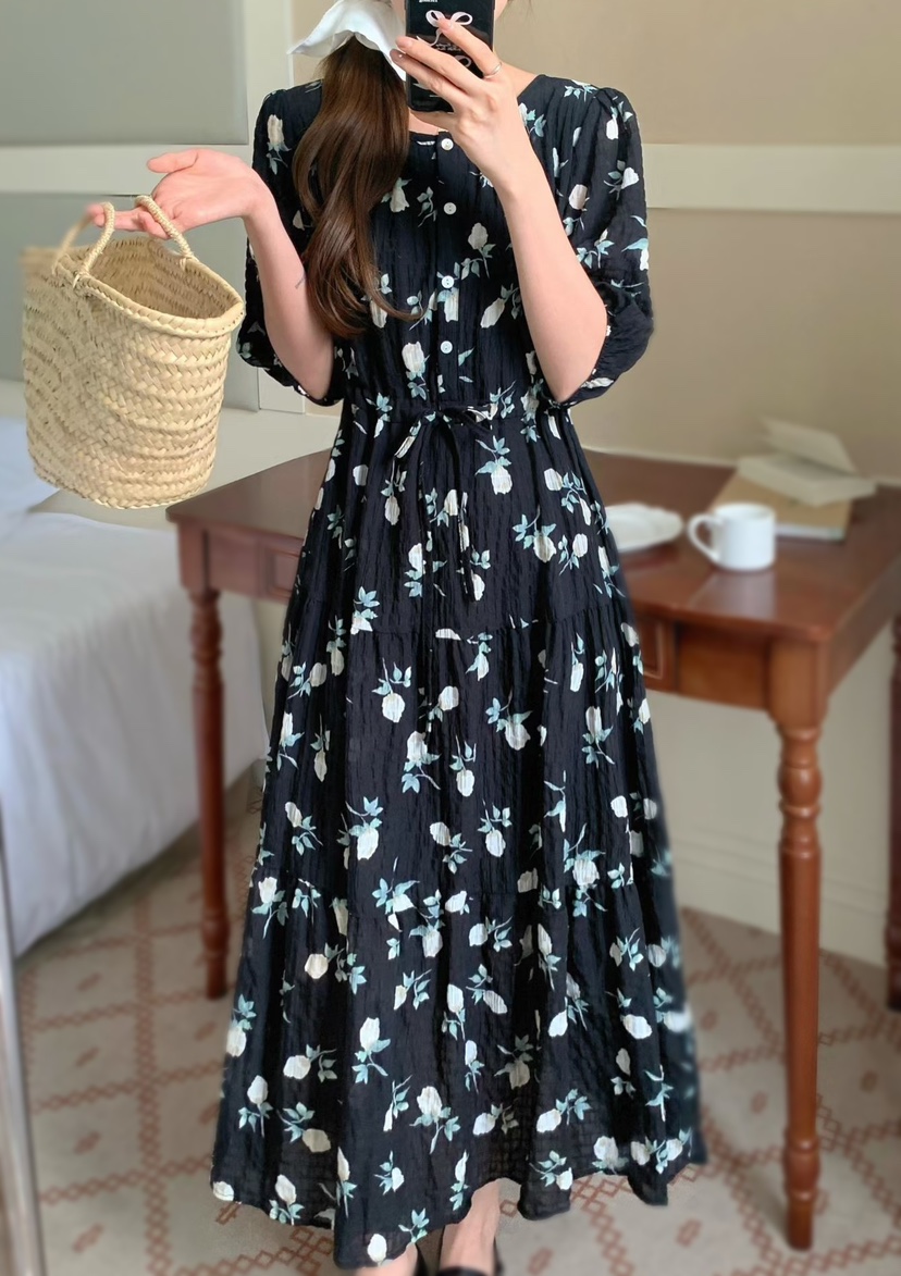 OLA韓國代購女裝新品職業休閑人氣推薦時尚26春夏熱賣連衣裙mellor/OLA連衣裙