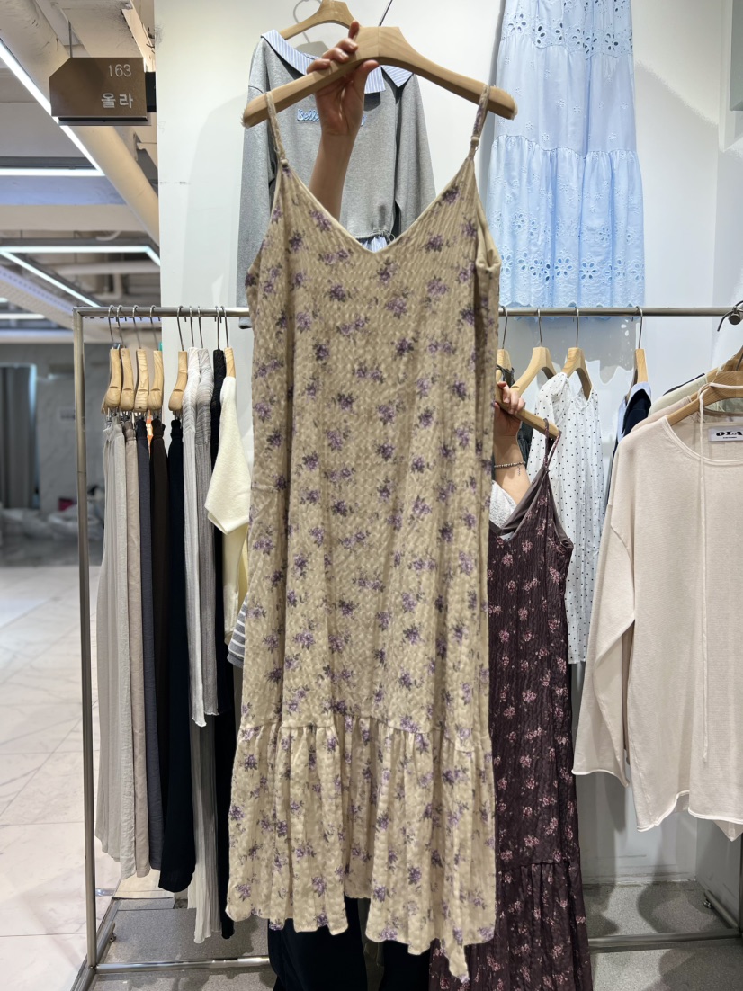 OLA韓國直郵女士新款休閑26春夏熱賣時尚推薦人氣職業連衣裙mellor/OLA連衣裙圖色1