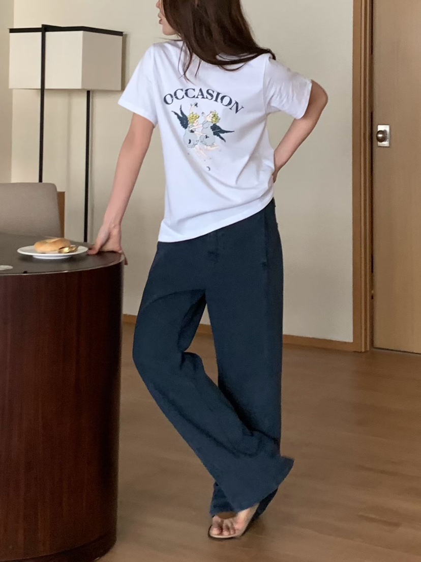 BINUS韓國代購女士新品休閑推薦職業時尚26春夏熱賣人氣T恤BINUST恤