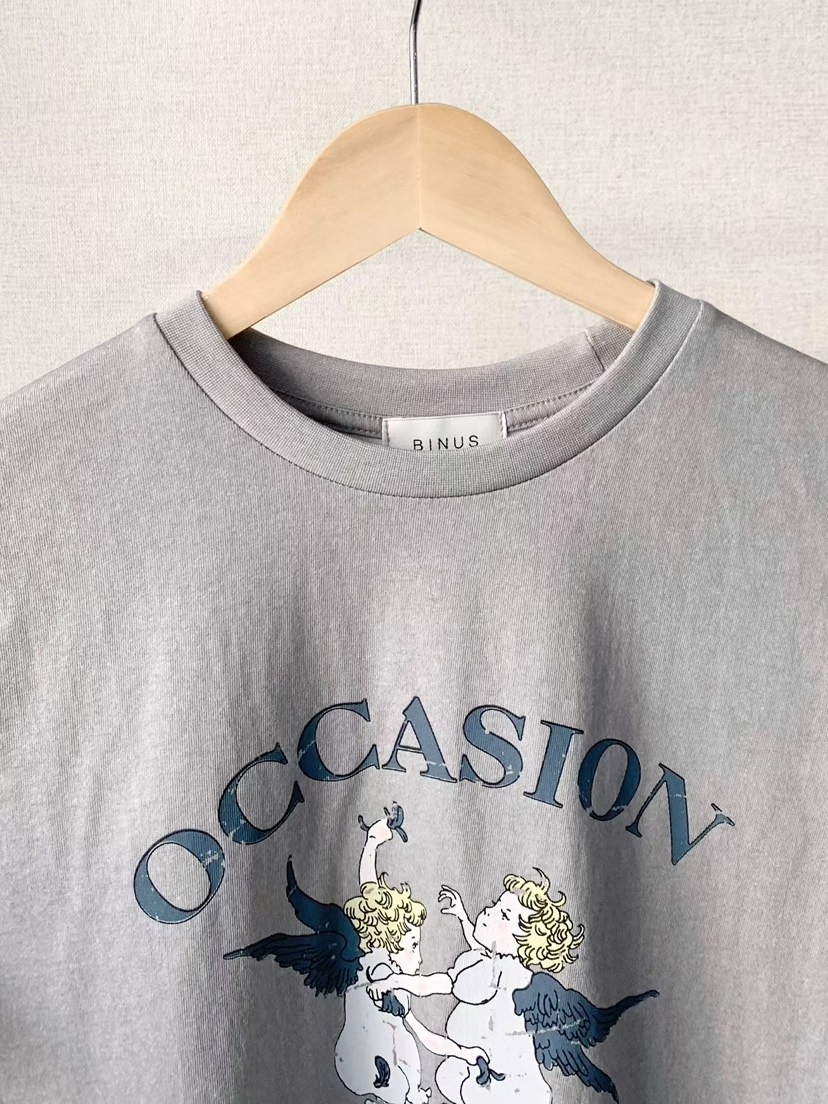 BINUS韓國代購女士新品休閑推薦職業時尚26春夏熱賣人氣T恤BINUST恤