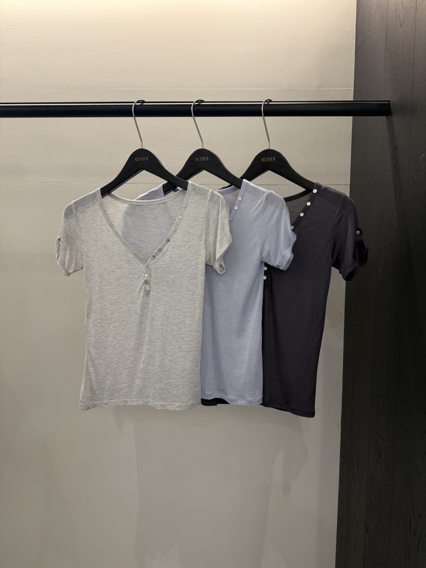 MURMUR韓國直郵女裝新品時尚26春夏推薦熱賣休閑人氣職業T恤MURMURT恤