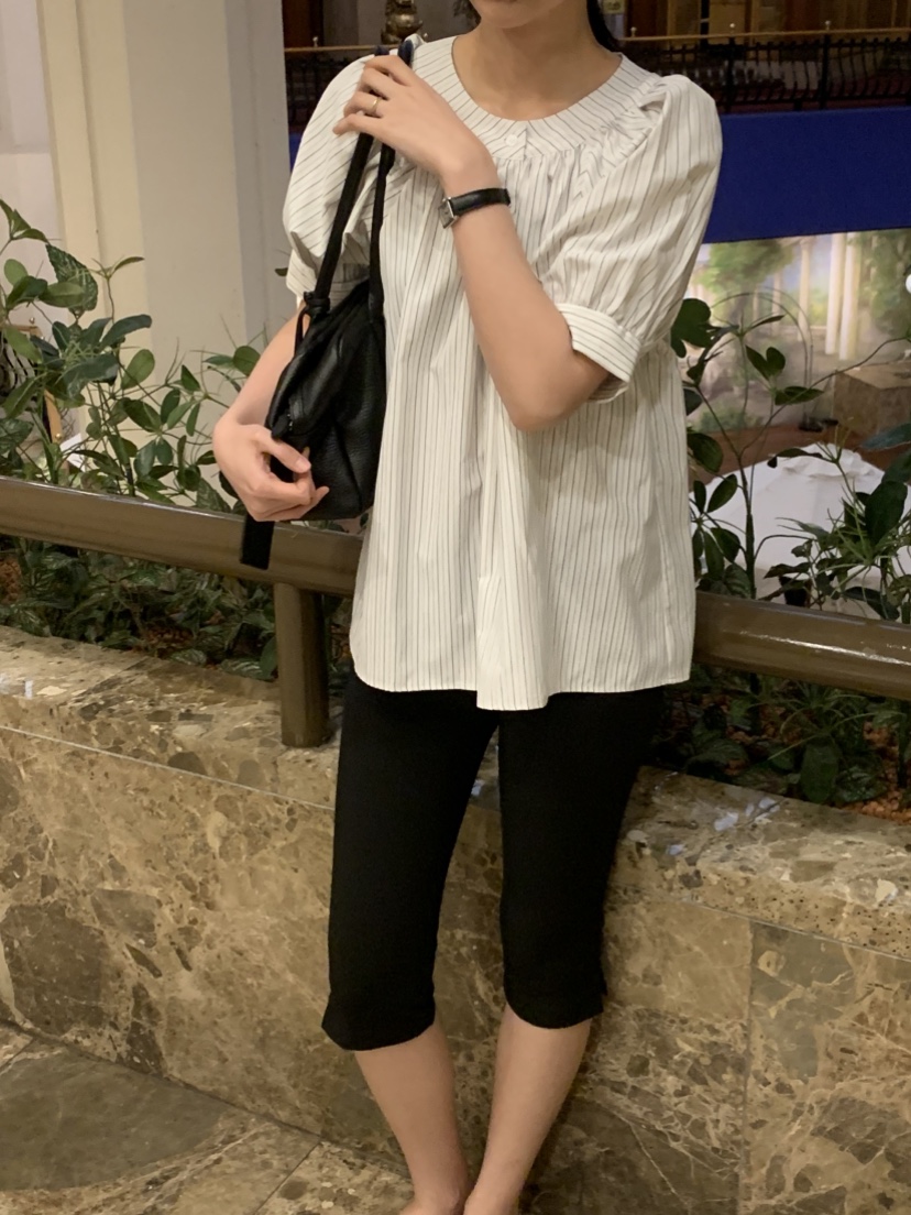 NOUVEAU韓國直郵實拍女裝新品熱賣職業休閑時尚襯衫蕾絲衫NOUVEAU襯衫/蕾絲衫