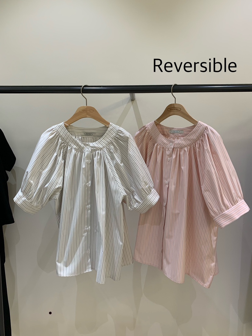 NOUVEAU韓國直郵實拍女裝新品熱賣職業休閑時尚襯衫蕾絲衫NOUVEAU襯衫/蕾絲衫