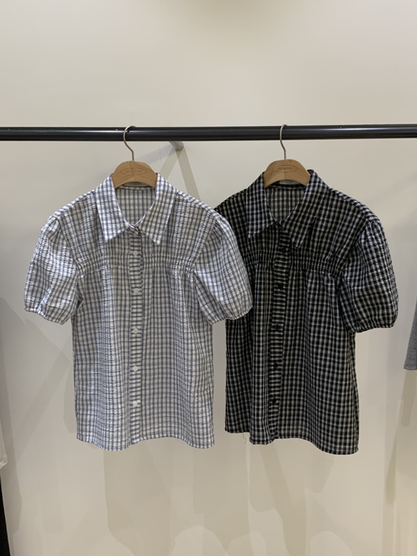 NOUVEAU韓國東大門直郵女士新款推薦26春夏時尚襯衫蕾絲衫NOUVEAU襯衫/蕾絲衫