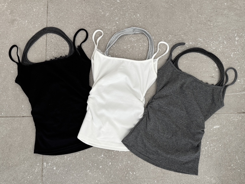 SYMBOL韓國東大門直郵女裝新品人氣休閑26春夏職業吊帶背心SYMBOL吊帶/背心