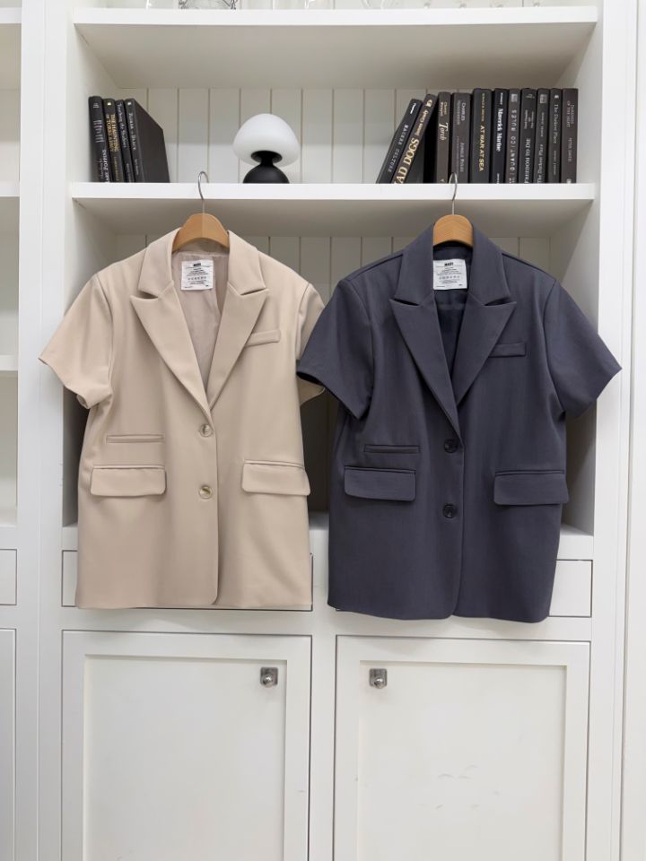 mars韓國代購女裝新品26春夏職業時尚人氣熱賣夾克含腰繩mars夾克