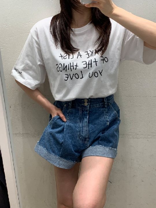 mars韓國代購女裝新款休閑人氣26春夏時尚熱賣職業推薦T恤marsT恤