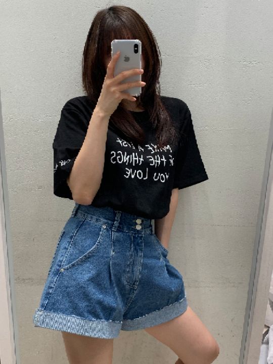 mars韓國代購女裝新款休閑人氣26春夏時尚熱賣職業推薦T恤marsT恤