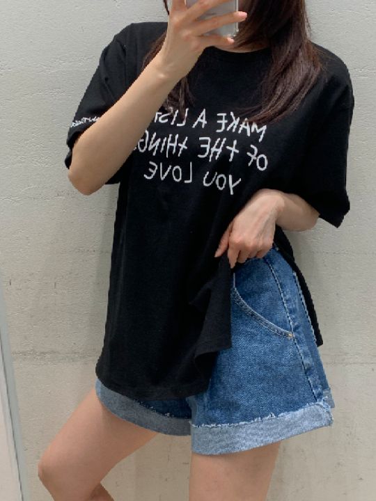 mars韓國代購女裝新款休閑人氣26春夏時尚熱賣職業推薦T恤marsT恤