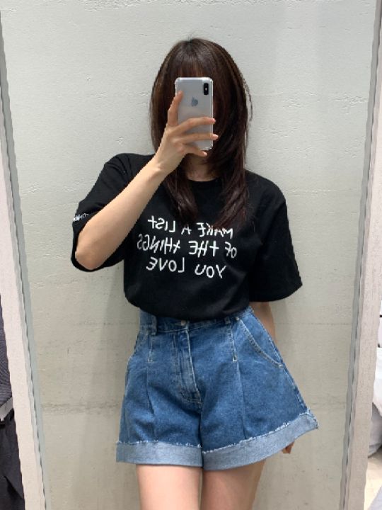 mars韓國代購女裝新款休閑人氣26春夏時尚熱賣職業推薦T恤marsT恤