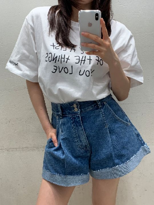 mars韓國代購女裝新款休閑人氣26春夏時尚熱賣職業推薦T恤marsT恤