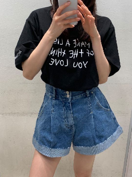 mars韓國代購女裝新款休閑人氣26春夏時尚熱賣職業推薦T恤marsT恤