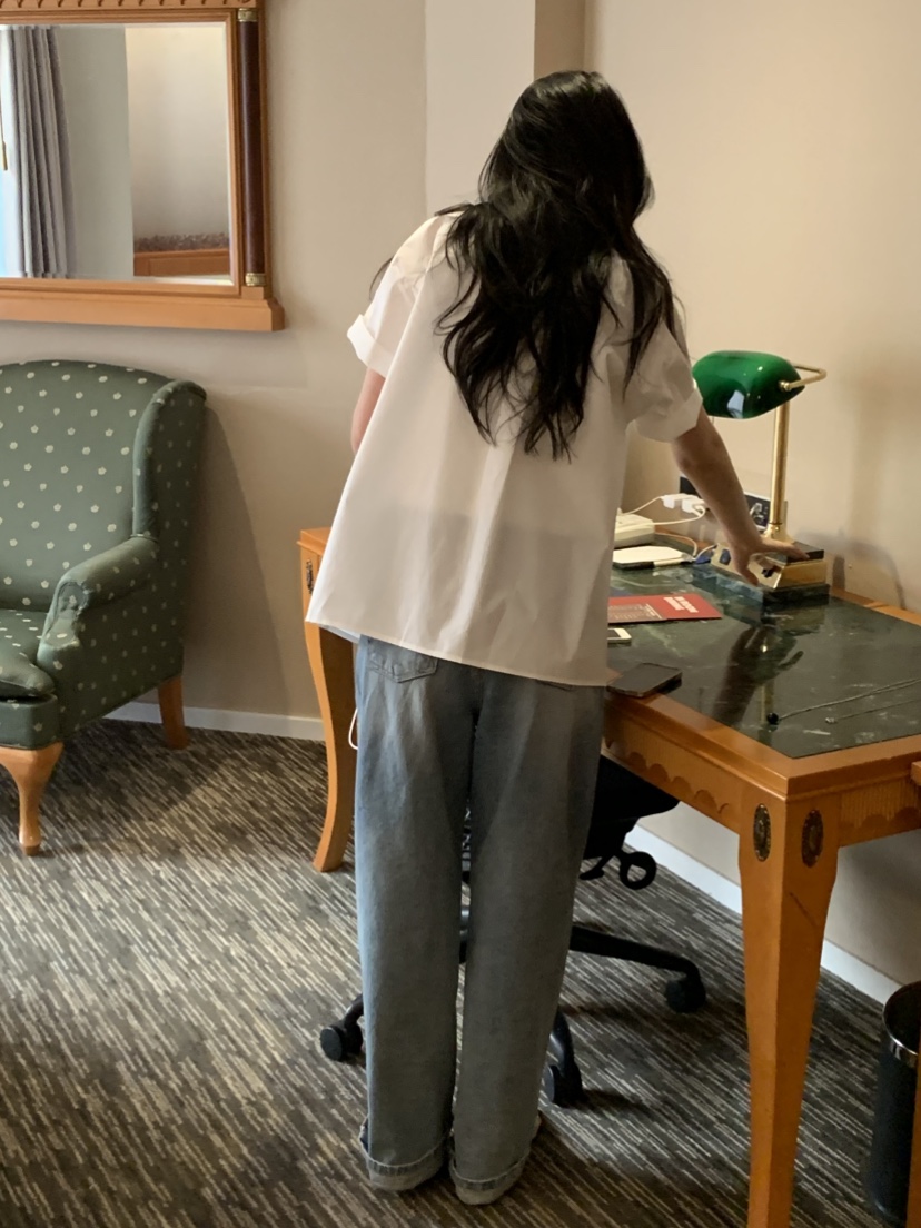 NOUVEAU韓國直郵實拍女裝新款人氣職業26春夏推薦襯衫蕾絲衫NOUVEAU襯衫/蕾絲衫