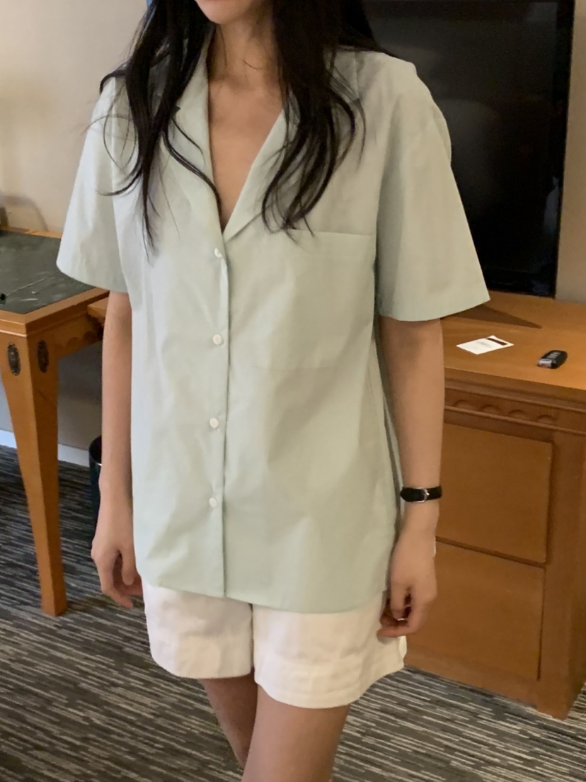 NOUVEAU韓國直郵實拍女裝新款人氣職業26春夏推薦襯衫蕾絲衫NOUVEAU襯衫/蕾絲衫