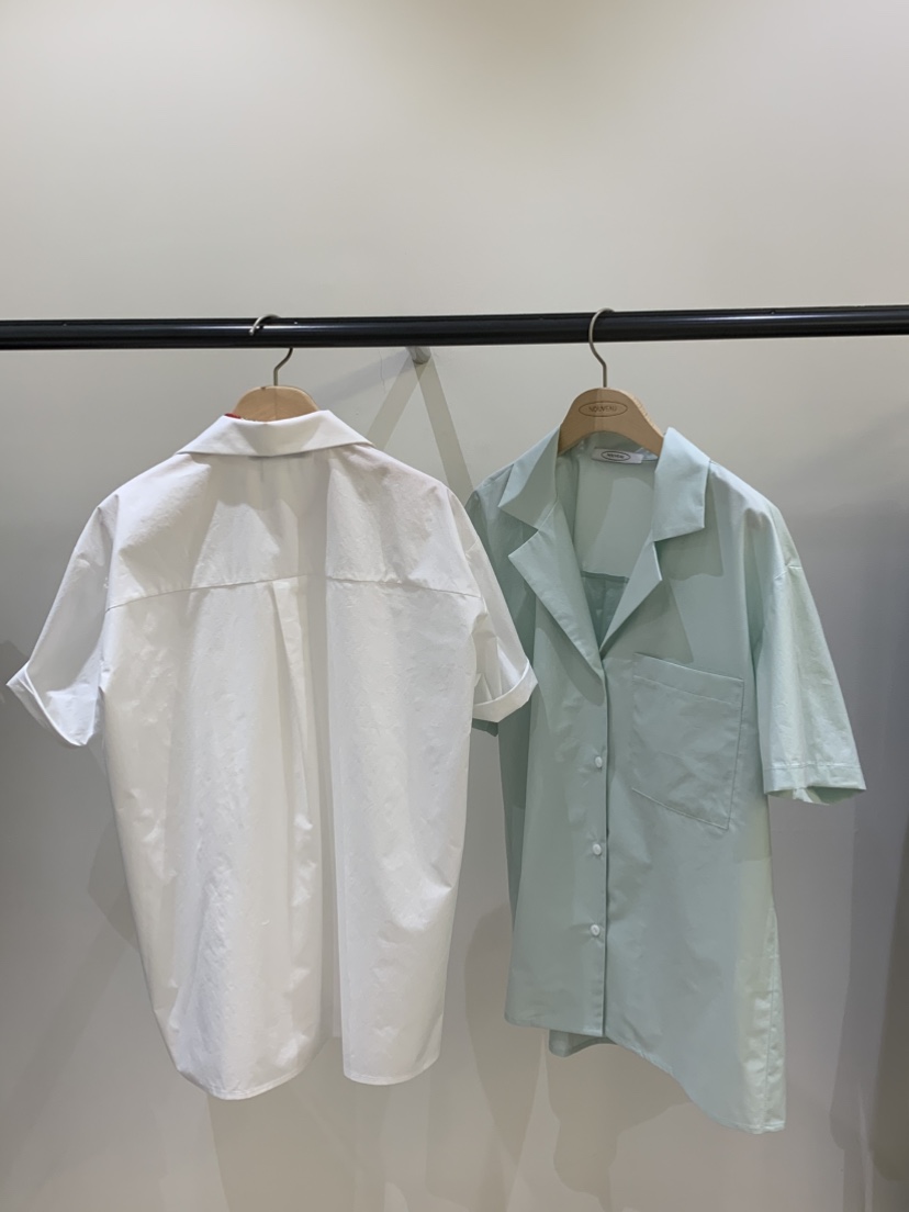 NOUVEAU韓國直郵實拍女裝新款人氣職業26春夏推薦襯衫蕾絲衫NOUVEAU襯衫/蕾絲衫