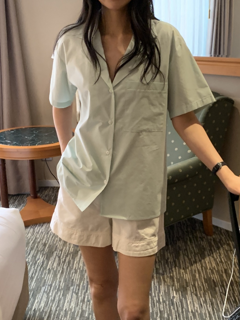 NOUVEAU韓國直郵實拍女裝新款人氣職業26春夏推薦襯衫蕾絲衫NOUVEAU襯衫/蕾絲衫圖色2