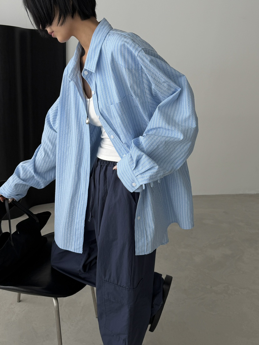 ANGLOG BEIGE韓國直郵女裝新品休閑時尚職業熱賣襯衫蕾絲衫ANGLOG BEIGE襯衫/蕾絲衫