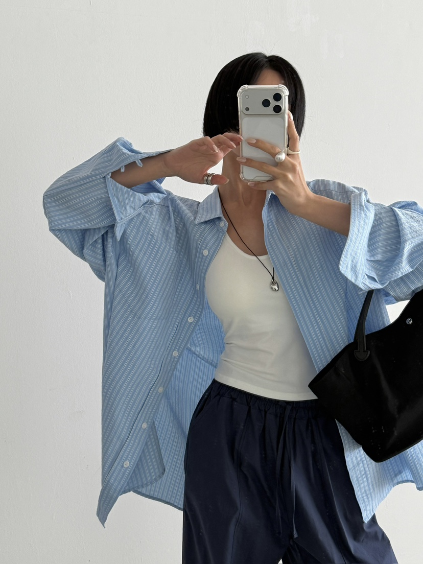 ANGLOG BEIGE韓國直郵女裝新品休閑時尚職業熱賣襯衫蕾絲衫ANGLOG BEIGE襯衫/蕾絲衫