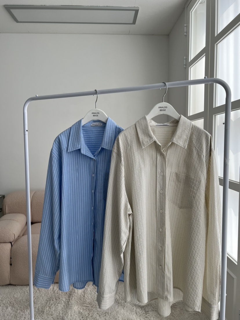 ANGLOG BEIGE韓國直郵女裝新品休閑時尚職業熱賣襯衫蕾絲衫ANGLOG BEIGE襯衫/蕾絲衫