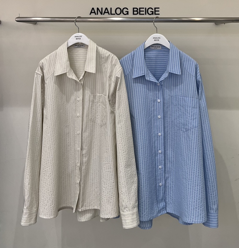 ANGLOG BEIGE韓國直郵女裝新品休閑時尚職業熱賣襯衫蕾絲衫ANGLOG BEIGE襯衫/蕾絲衫