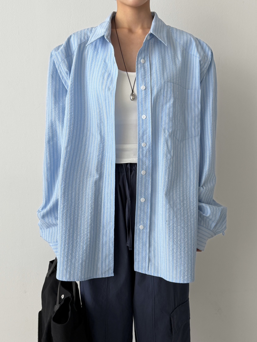 ANGLOG BEIGE韓國直郵女裝新品休閑時尚職業熱賣襯衫蕾絲衫ANGLOG BEIGE襯衫/蕾絲衫圖色1