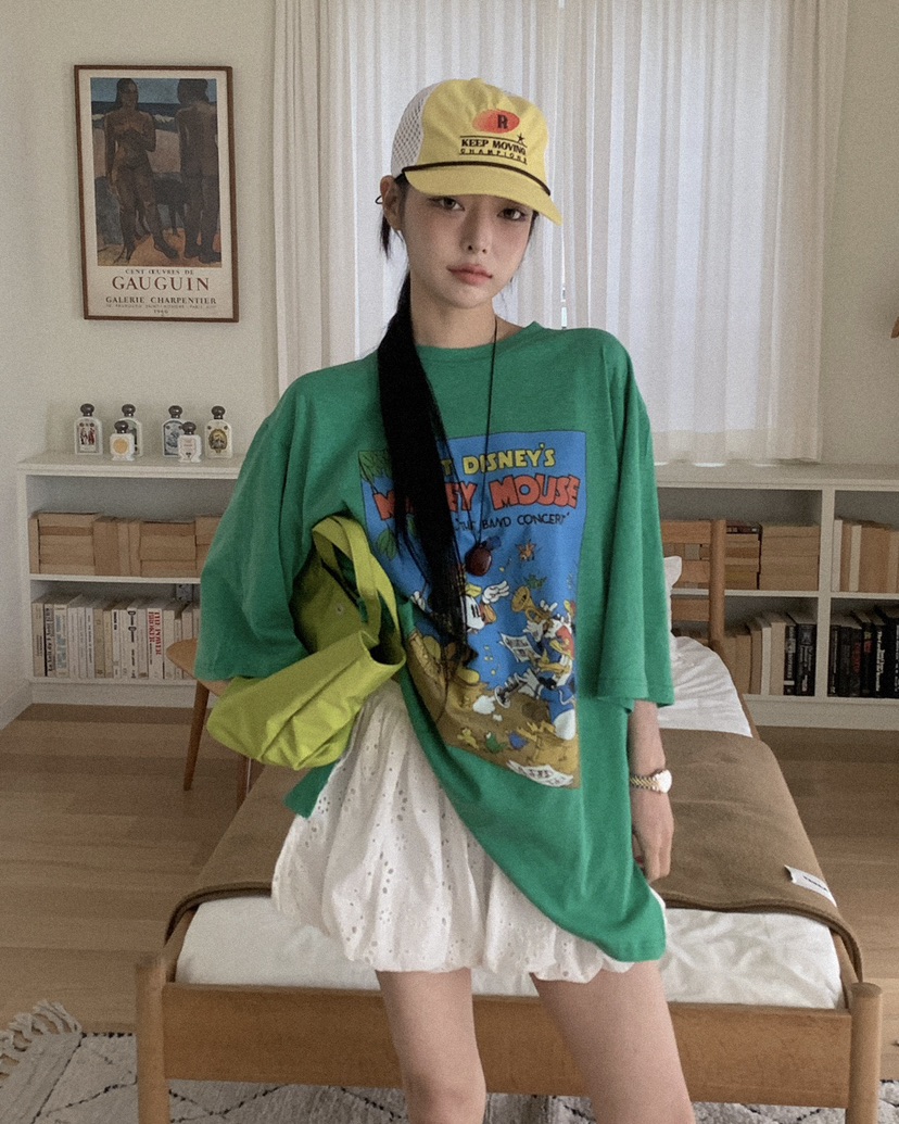 OURWAVE/OUR ROOM韓國代購女士新款職業時尚熱賣人氣T恤Our Wave/Our RoomT恤