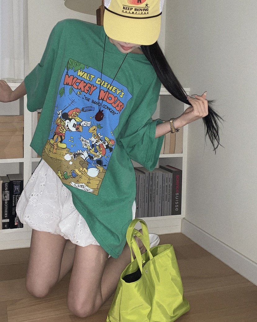 OURWAVE/OUR ROOM韓國代購女士新款職業時尚熱賣人氣T恤Our Wave/Our RoomT恤