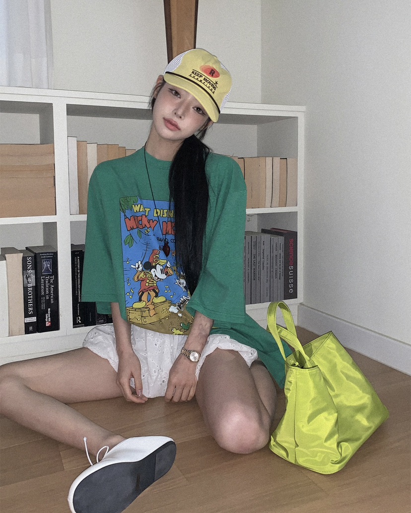 OURWAVE/OUR ROOM韓國代購女士新款職業時尚熱賣人氣T恤Our Wave/Our RoomT恤