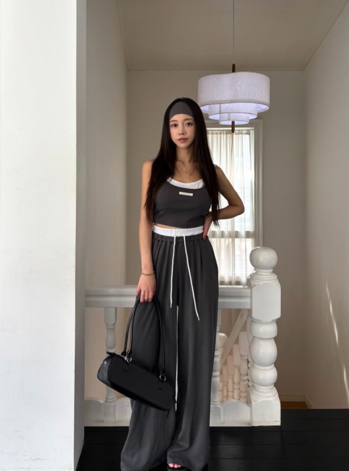 mars韓國直郵實拍女裝新款職業休閑人氣推薦熱賣時尚休閑褲mars休閑褲