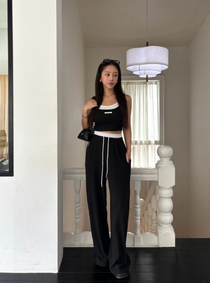 mars韓國直郵實拍女裝新款職業休閑人氣推薦熱賣時尚休閑褲mars休閑褲