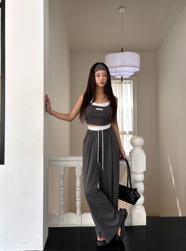 mars韓國直郵實拍女裝新款職業休閑人氣推薦熱賣時尚休閑褲mars休閑褲