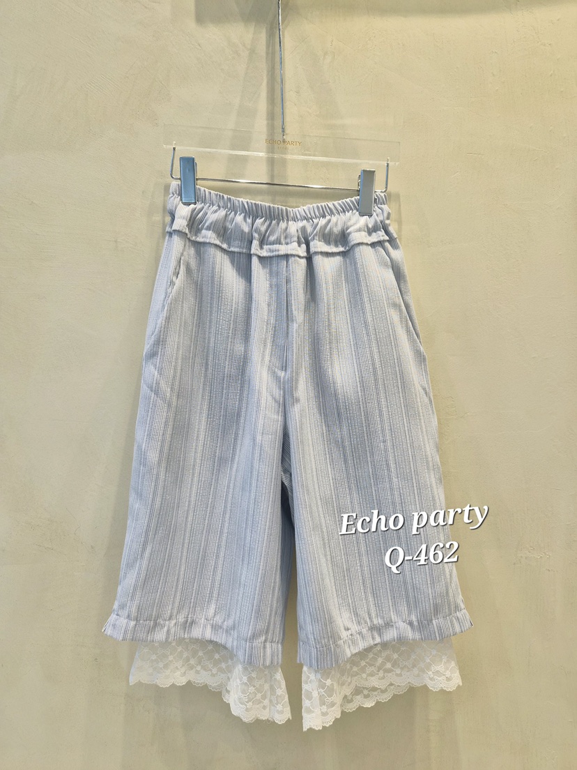 ECHOPARTY韓國代購女士新款人氣休閑推薦時尚熱賣26春夏短褲ECHOPARTY短褲圖色1