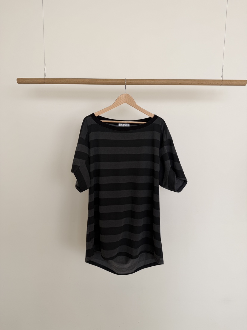 OURWAVE/OUR ROOM韓國東大門直郵女士新款推薦連衣裙條紋Our Wave/Our Room連衣裙圖色2