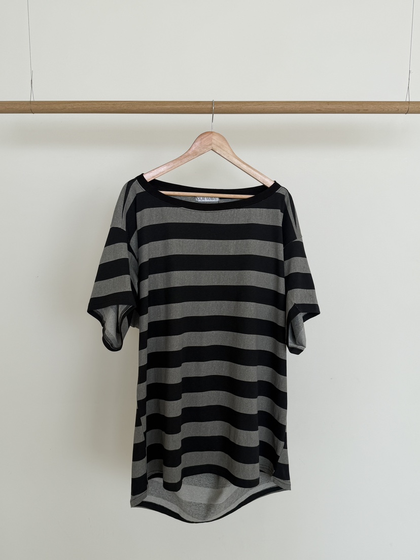 OURWAVE/OUR ROOM韓國東大門直郵女士新款推薦連衣裙條紋Our Wave/Our Room連衣裙圖色3