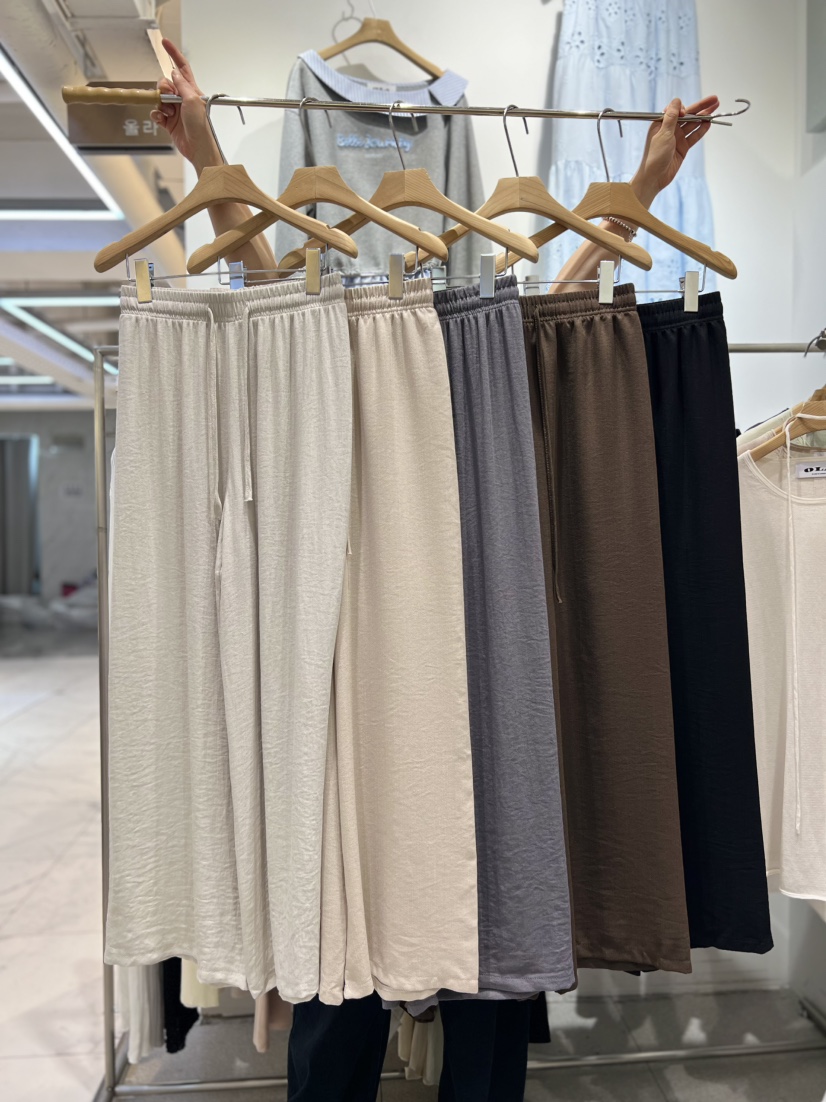 OLA韓國東大門直郵女士新品職業時尚推薦人氣休閑休閑褲綁帶mellor/OLA休閑褲