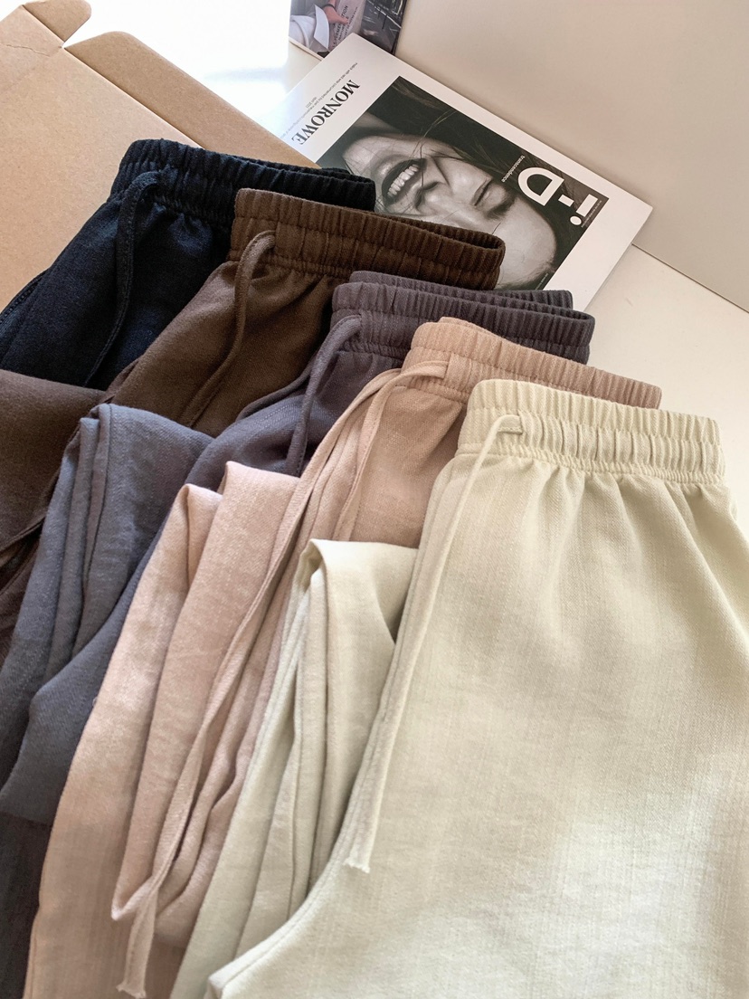 OLA韓國東大門直郵女士新品職業時尚推薦人氣休閑休閑褲綁帶mellor/OLA休閑褲