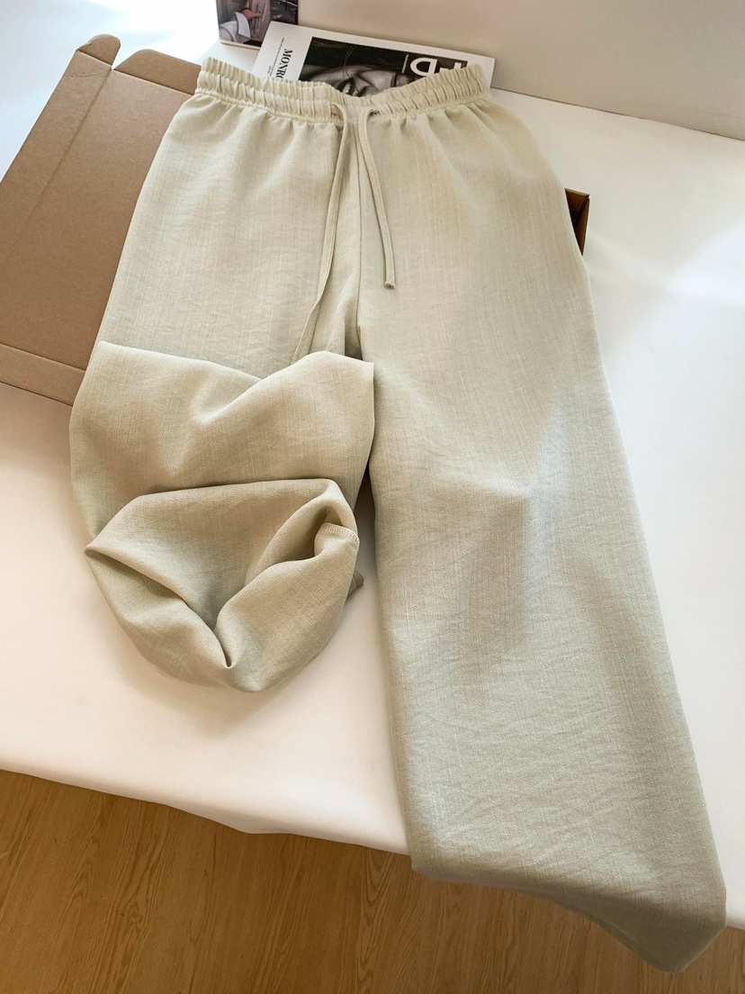 OLA韓國東大門直郵女士新品職業時尚推薦人氣休閑休閑褲綁帶mellor/OLA休閑褲