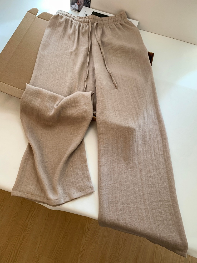 OLA韓國東大門直郵女士新品職業時尚推薦人氣休閑休閑褲綁帶mellor/OLA休閑褲