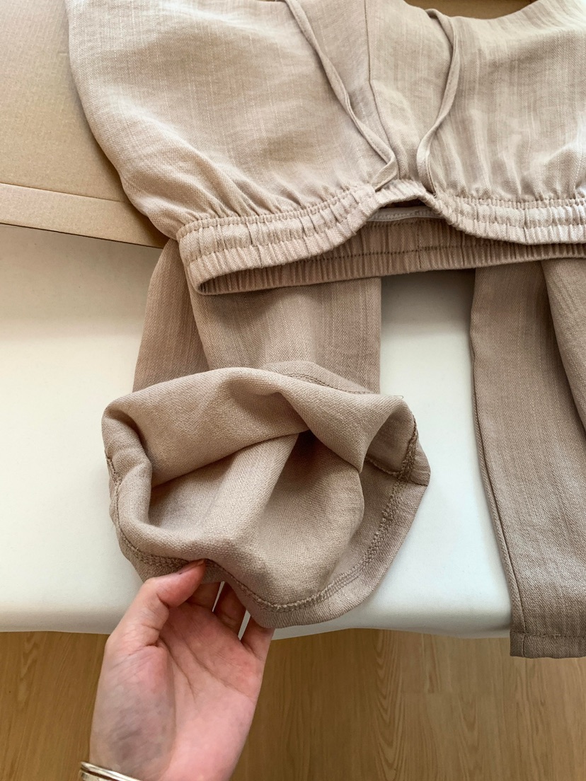 OLA韓國東大門直郵女士新品職業時尚推薦人氣休閑休閑褲綁帶mellor/OLA休閑褲