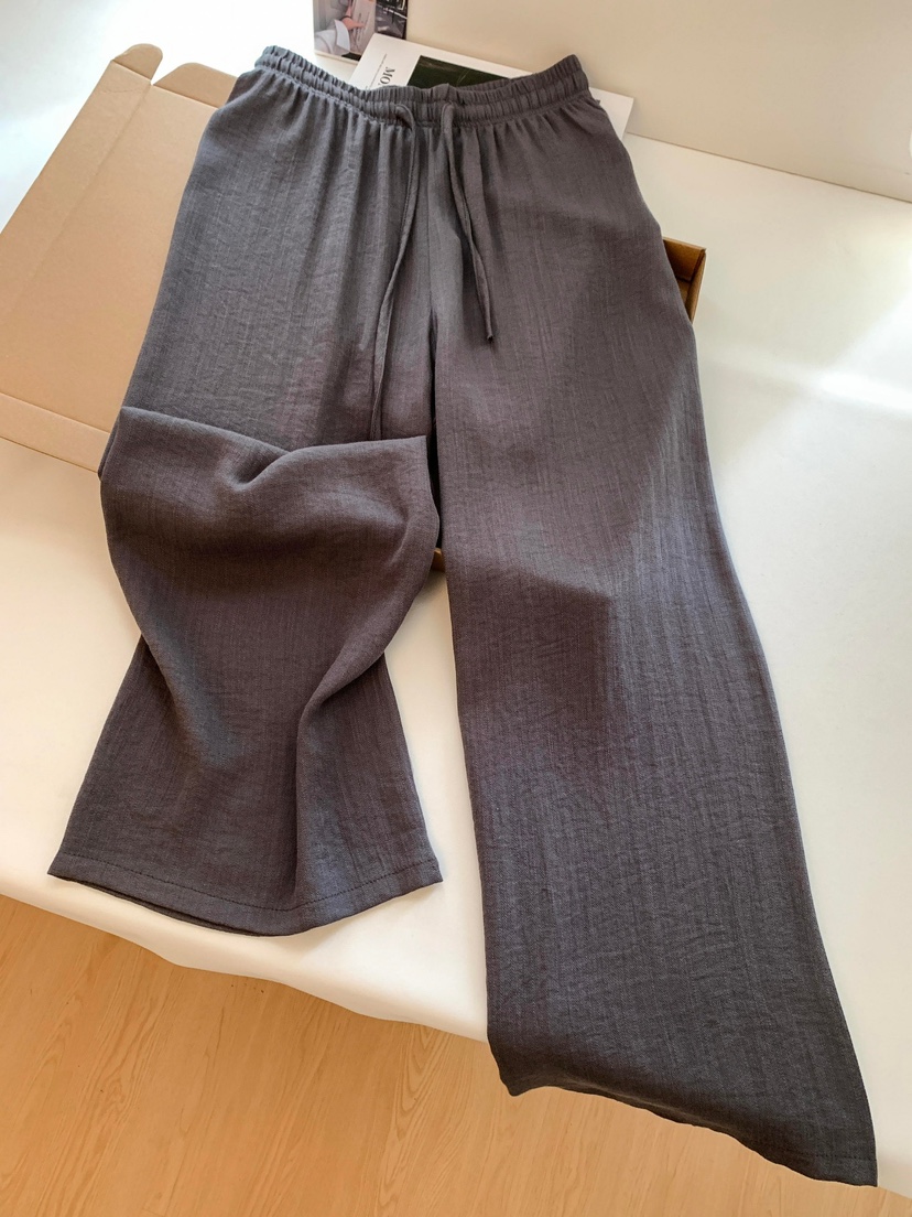 OLA韓國東大門直郵女士新品職業時尚推薦人氣休閑休閑褲綁帶mellor/OLA休閑褲