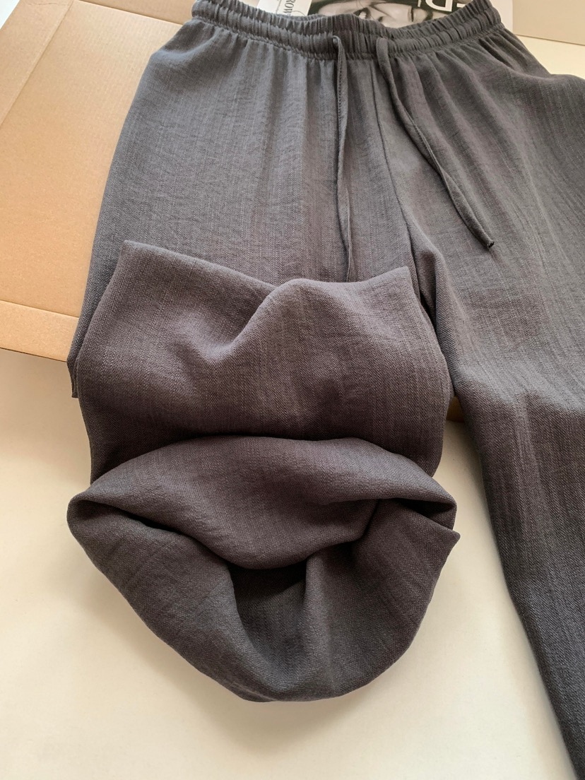 OLA韓國東大門直郵女士新品職業時尚推薦人氣休閑休閑褲綁帶mellor/OLA休閑褲