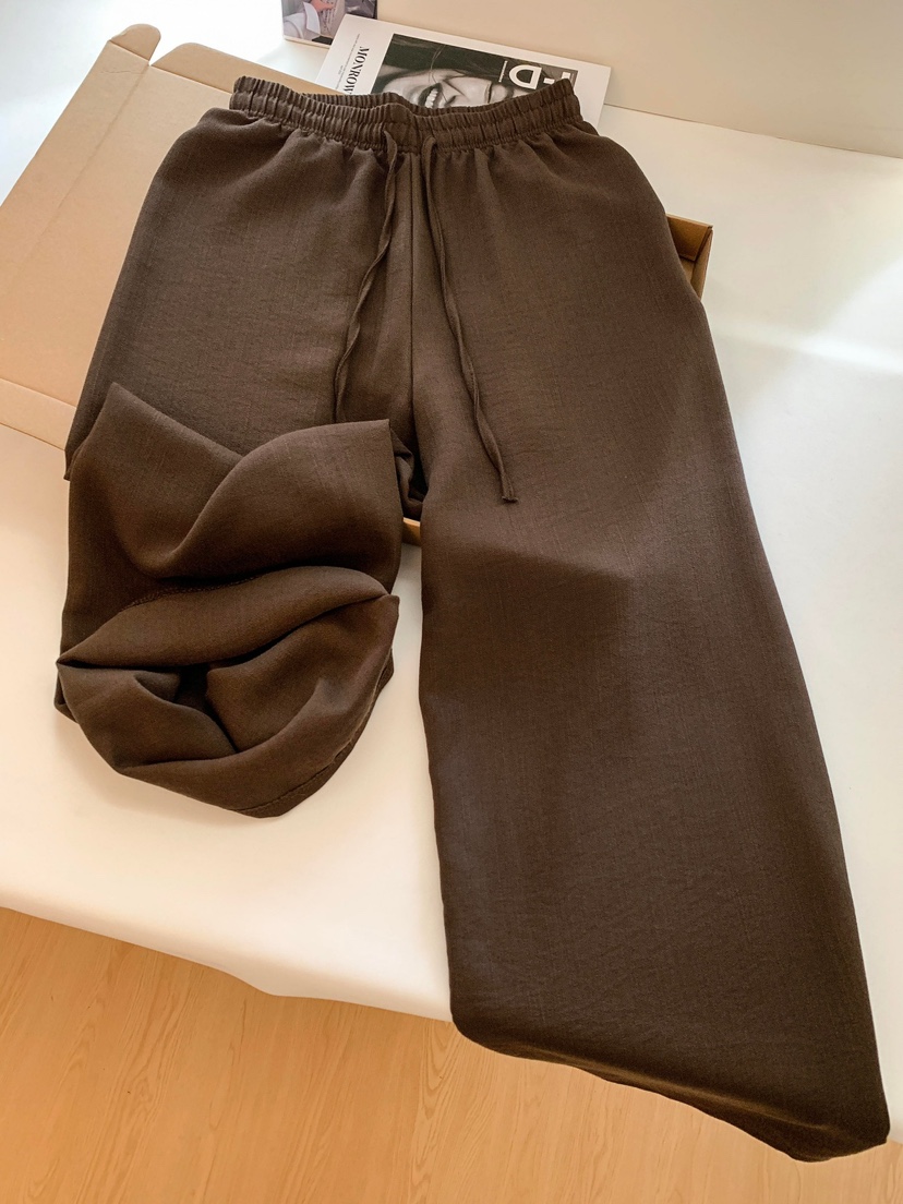 OLA韓國東大門直郵女士新品職業時尚推薦人氣休閑休閑褲綁帶mellor/OLA休閑褲